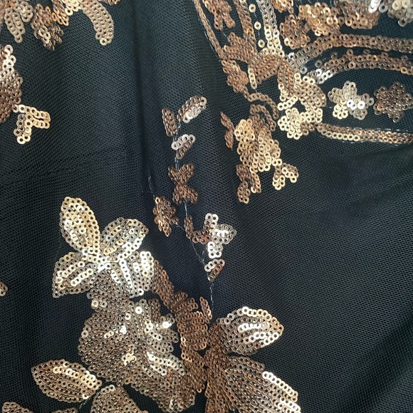 One strap long black dress - Picture 2 of 4